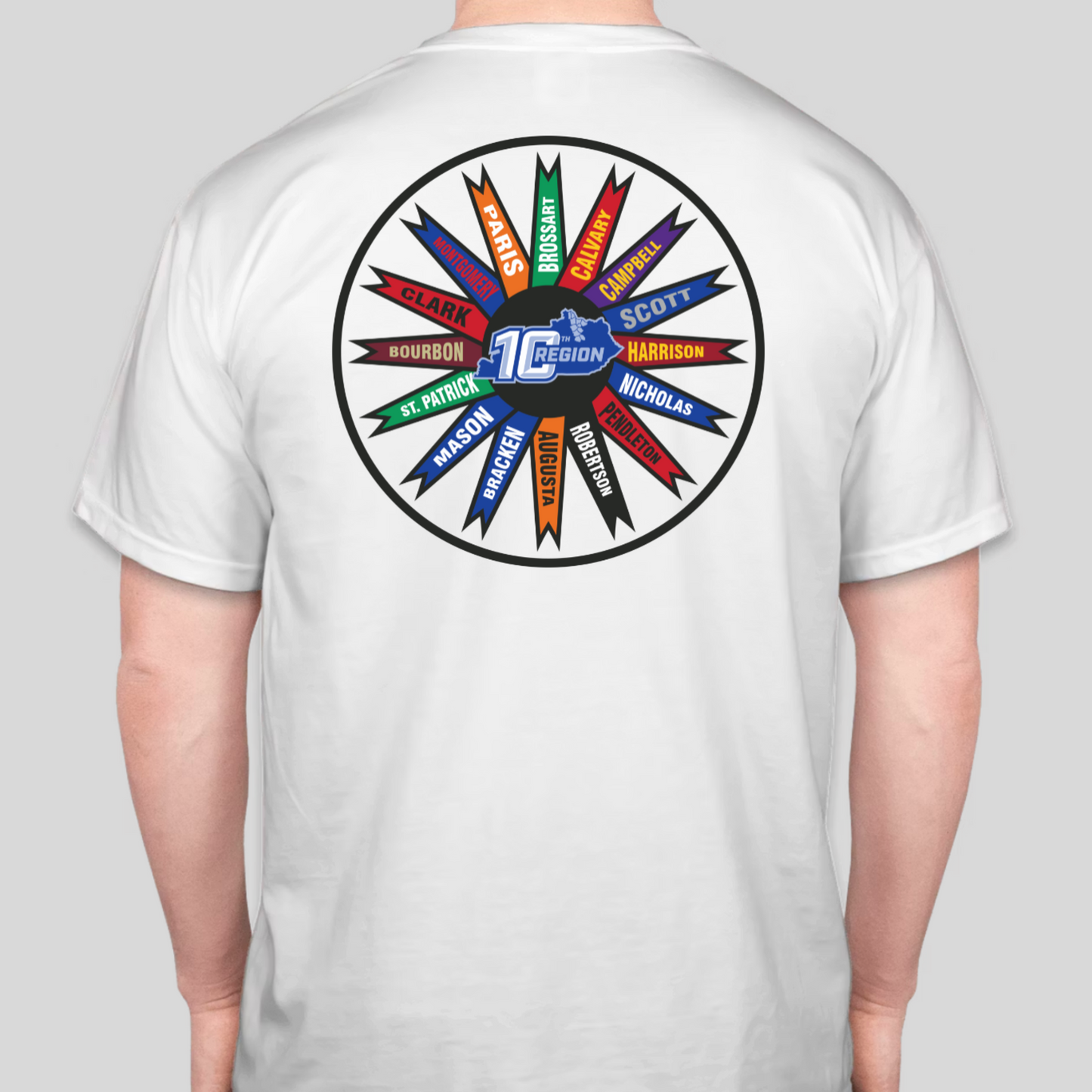 10th Region Pinwheel Comfort Colors T-Shirt