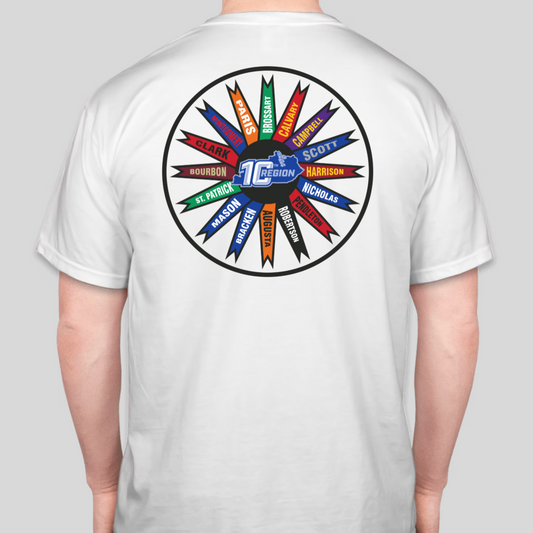 10th Region Pinwheel Comfort Colors T-Shirt