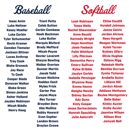 10th Region Baseball & Softball All-Star Game 2026 Unisex T-Shirt