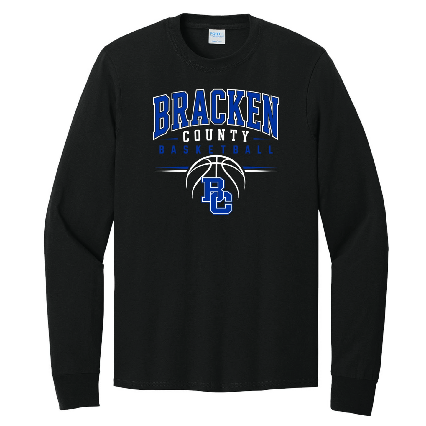 Bracken County Basketball Long Sleeve Shirt 2026